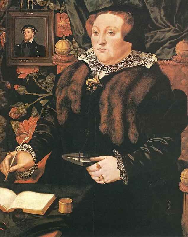 EWORTH, Hans Portrait of Lady Dacre fg China oil painting art